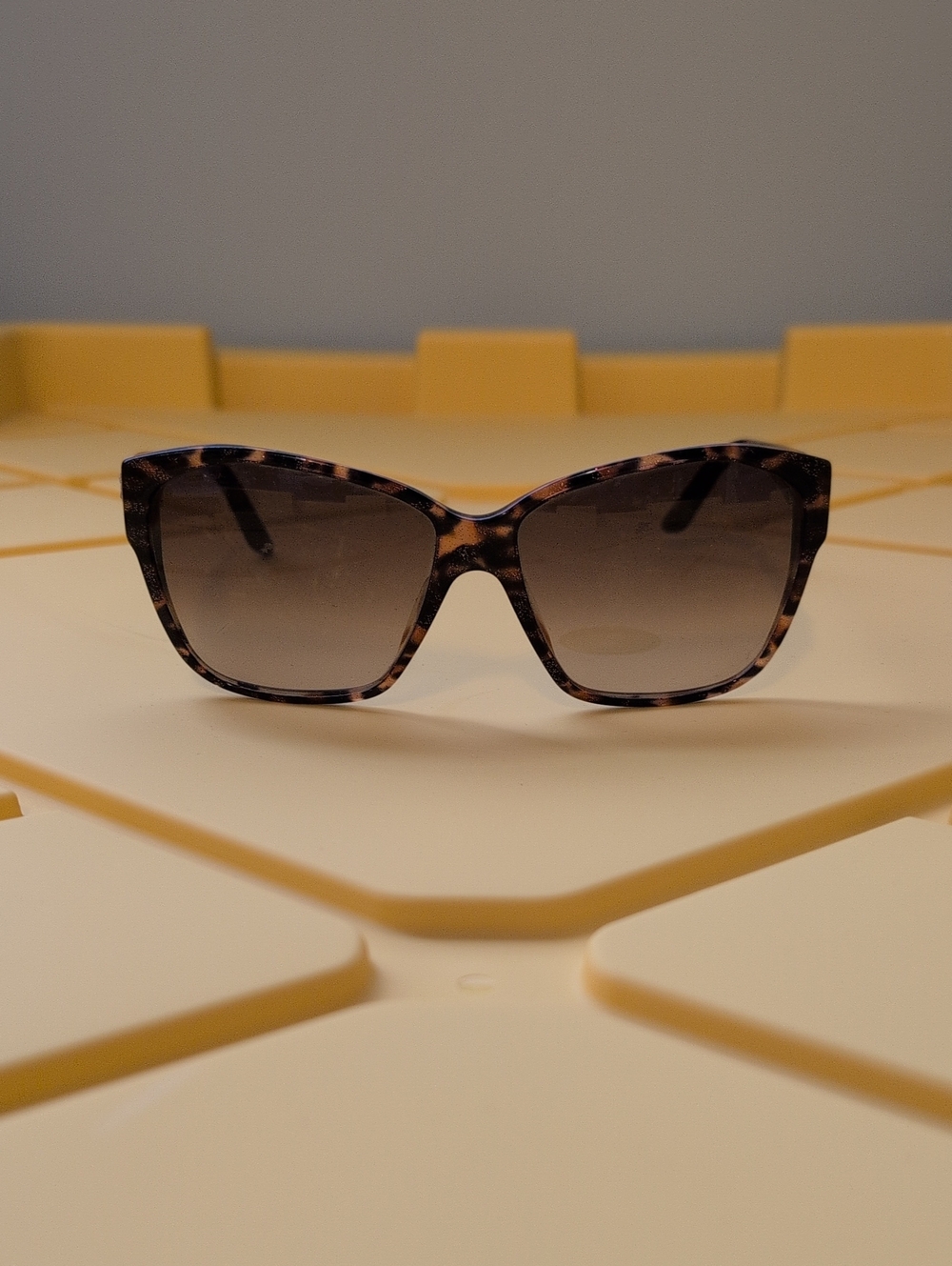 Versace Glitter Tortoiseshell Sunglasses
